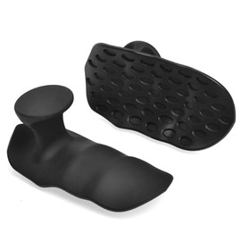 FOYIOLRU Non-Slip Gym Grips, 1 Pair Grip Pads, Weight Training, Ergonomic Rubber Fitness Portable Gloves, Training Gloves, Men and Women, Pull-Up Grips Grip for Cross Training, Fitness Accessories