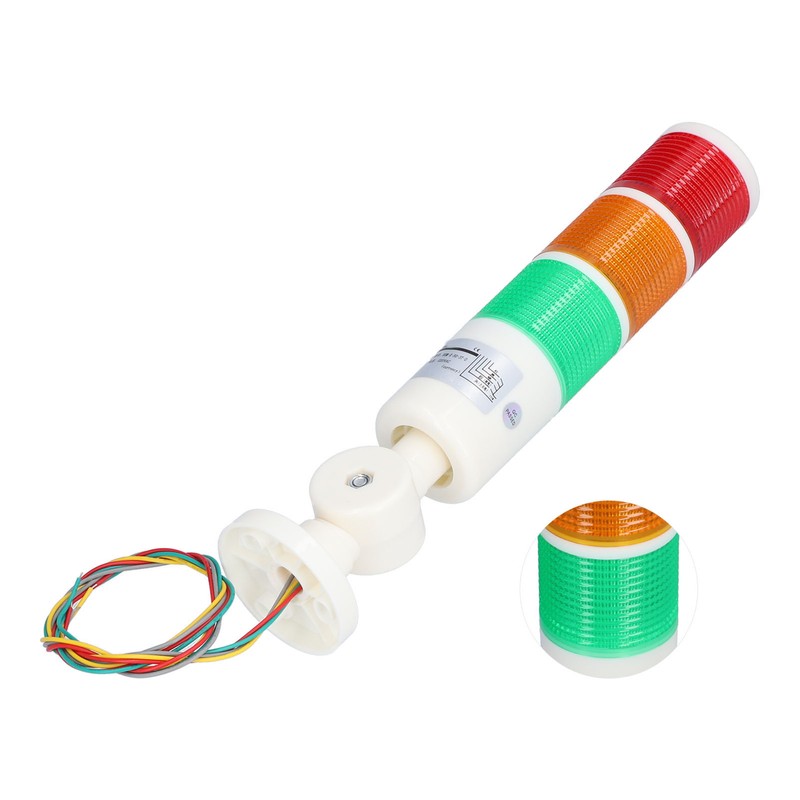 BERM Signal Tower Always Bright LED 3 Colour Alarm Light