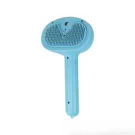 Steam Brush for Pets, 3 in 1 Cat Hair Brush, Steam Cat Brush, Pet Hair Removal Brush with Water Tank and Release Button, Pet Hair Brush for Dogs and Cats (Blue)