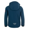 Trollkids Trollfjord Children's Softshell Jacket, Mystic Blue/Yellow