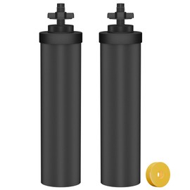 Water Filter Replacement for Berkey BB9-2 Black Filters, Compatible with Berkey Gravity Water Filter System,Reduce Lead and Chlorine,Remove Taste,Odor,Pack of 2