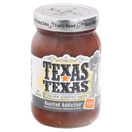 Texas Texas Salsa Roasted Addiction 16 Oz (Pack Of 6)