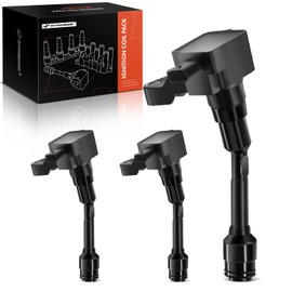 Paquete de bobinas de encendido de motor A-Premium compatibles con EcoSport 2018-2019 Fiesta 2014-2017 L3 1.0L 1.5L 3 PC