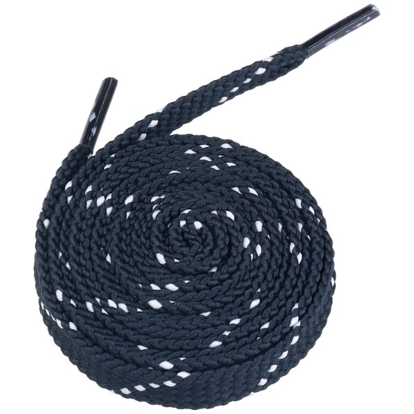 Elerevyo 2 Pairs Shoe Laces Polka Dots Flat Shoelaces Double
