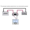 JZK 20A Ammeter Panel Meter - Analogue Current Meter DC