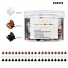 60 Pcs Durable Mini Hair Claw Clips