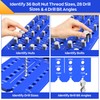 Thread Checker, Nut and Bolt Thread Checker 18 Standard &