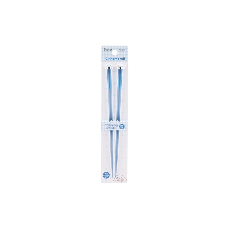 Skater AAD45 Sanrio Cinnamoroll Acrylic Chopsticks 8.3 inches (21 cm)