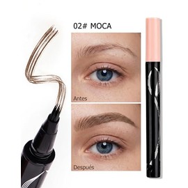 Erinde Lápiz Cejas Líquido Resistente Agua Efecto Microblading