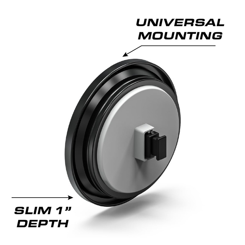 Feniex 4" Round Reverse | White | Utility, Apparatus, Trucking