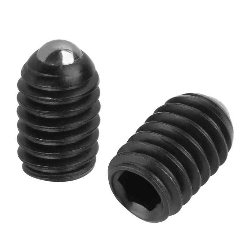 10 Pieces M4 Thread Hexagon Socket Carbon Steel Ball Spring