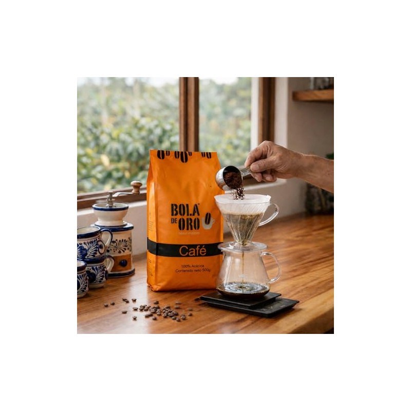 Bola de Oro Café Molido, Exportacion - 500 g