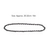 2PCS 8 Inch Chainsaw Chain High Hardness Manganese Steel Mini
