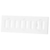 Steinberg14 White 300x100mm / 12x4 inch Adjustable Sliding Hit and