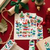 BAISDY 120Pcs Christmas Book Tracker Bookmark Bulk, Bookshelf Design Paper