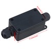 CNBTR Black Electrical Junction Box for Outdoor or Underwater Lights(with