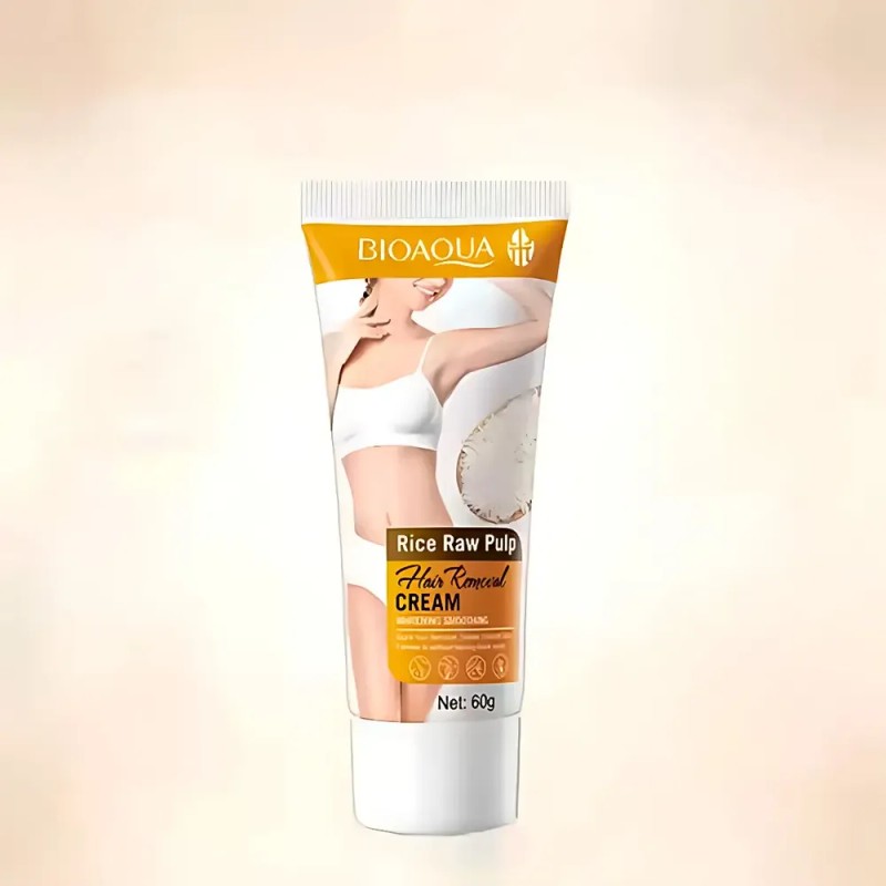 Crema Depilatoria Corporal Bioaqua Rice Raw 60 G