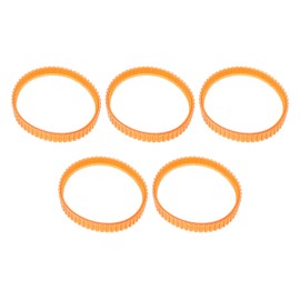 MEETOOT 5pcs Planer Drive Belt for Makita 1900B BKP180 KP0080 KP0810 Power Tools Replacement Parts, Orange