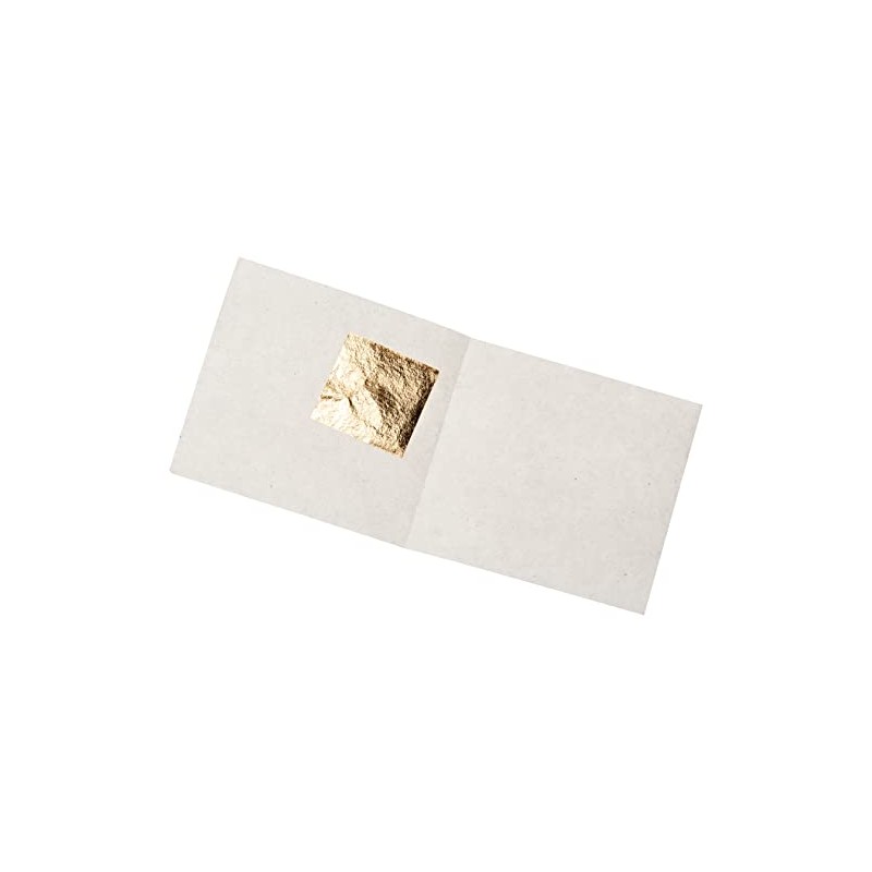 Sim Gold Leaf Leaf, Gold, 20 mm x 20 mm,