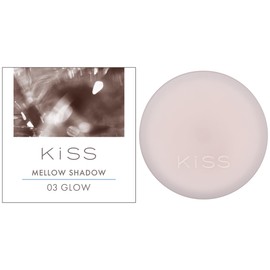 KiSS Mellow Shadow 03 Longing Taupe 0.2 oz (5.3 g), Creamy Eye Color, Wet Luster and 3D Feel, Fine Pearl Sparkle