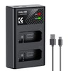 EN-EL14 EN EL14a Battery Charger, Charger Compatible with Nikon D3500,