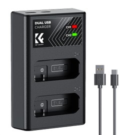 EN-EL14 EN EL14a Battery Charger, Charger Compatible with Nikon D3500, D5600, D3300, D5100, D5500, D3100, D3200, D5200, D5300, D3400, DF, Coolpix P7000, P7100, P7700, P7800 Cameras and More