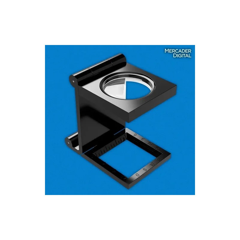 Lupa Cuenta Hilos 12x Lente 22mm Joyería Relojero Billetes