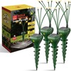 X-octenol 4 Pack Mole Repellent for Lawns Solar Powered Gopher