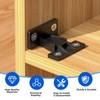 16 Pairs Keku Push in Panel Clips,Push in Plinth Fasteners