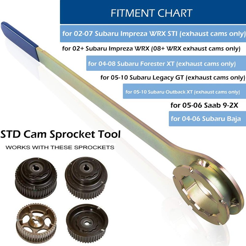 Yoursme Intake/Exhaust Cam Sprocket Wrench Tool & Crank Pulley Wrench