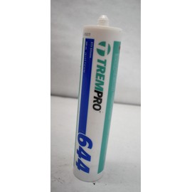 TremPro Silicone Sealant Cartridge White General Purpose RTV 644 300mL