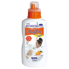 Body Clinic, Full Body Bath, Time Shortened Bath Salt, Refresh Orange Scent, 16.9 fl oz (500 ml)