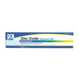 Quality Choice Zinc Oxide Ointment Skin Protectant 2oz Each (Pack of 9)