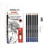 Alpino Color Experience 6 Graphite Pencils for Art + Sharpener