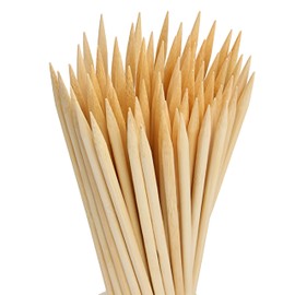 Perfect Stix Semi- Pointed Corn Dog Stick Skewers 8.5" x 3/16" (Pack of 125)