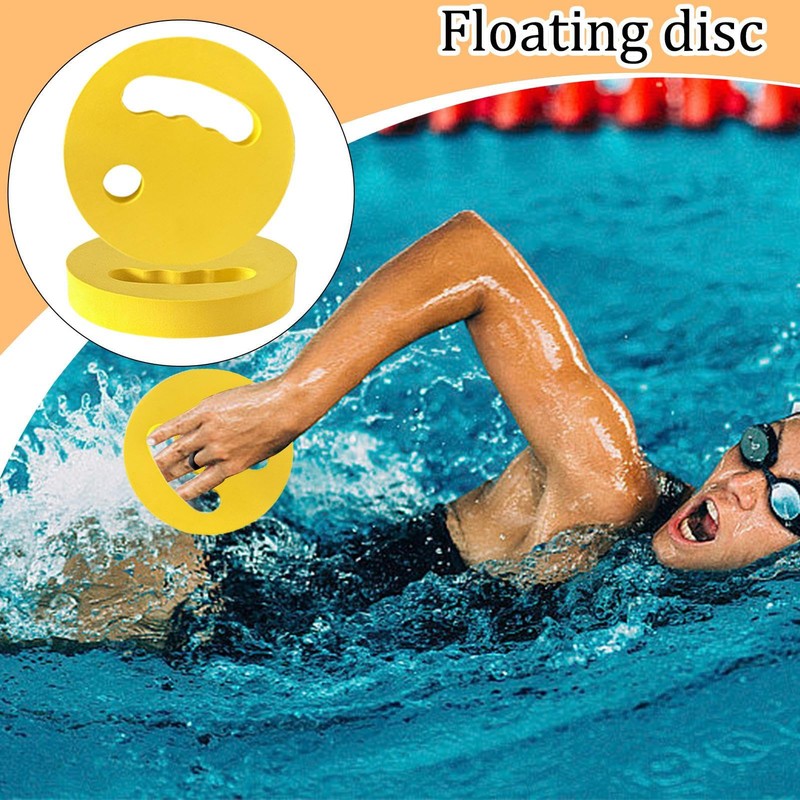Water Aerobics Discs,2X EVA Foam Handheld Swim Disc - Comfortable