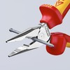Knipex Needle-Nose Combination Pliers chrome-plated, insulated with multi-component grips, VDE-tested