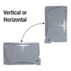 Sigma Engineered Solutions 14147 1-Gang Universal Weatherproof Cover, Gray