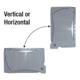 Sigma Engineered Solutions 14147 1-Gang Universal Weatherproof Cover, Gray