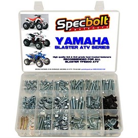 250pc Specbolt Yamaha Blaster Bolt Kit for Maintenance & Restoration OEM Spec Fasteners ATV Quad YFS200