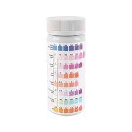 Alnicov 8 in 1 Water Quality Testing Strips for Hot Tubs, Spas. Accurate and Quick Detection Of PH, Free Residual Chlorine, Total Alkalinity and Total Hardness. 100 Count
