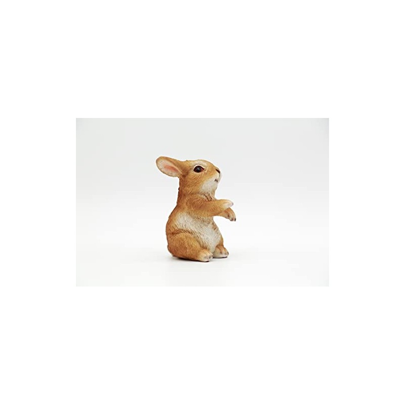 DecoTrend GmbH Decorative Figurine Small Rabbit Sitting 6 x 5.5