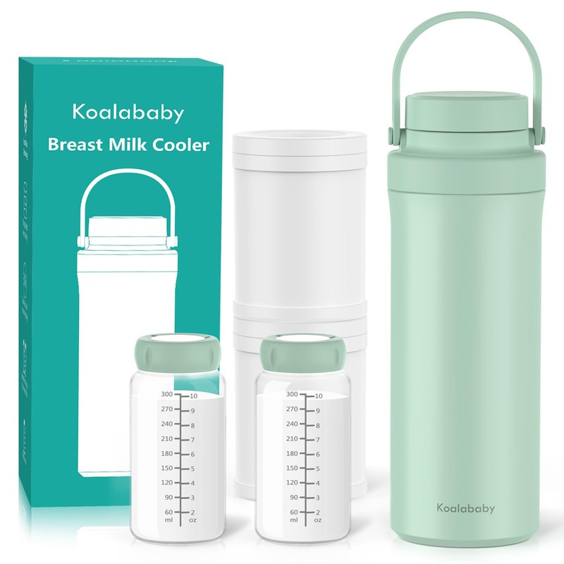 Koalababy 22oz Portable Breast Milk Cooler – 24-Hour Cooling with