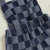 ZAXARRA Toddler Baby Overalls Baby Boys Girls Overalls Sleeveless Suspender