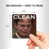 DUNGGLE Dishwasher Μagneτ Clean Dirty Sign Indicator, Washing machine Μagneτ