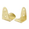 uxcell Picture Photo Frame Metal Brace Bracket Hanger Gold Tone