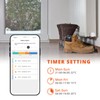 HOMGEN Smart Radiator Thermostat, Wifi Type, Without Gateway, Supports Mobile