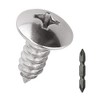 #14 x 3/4" Truss Head Wood Screws (25 pcs), 18-8