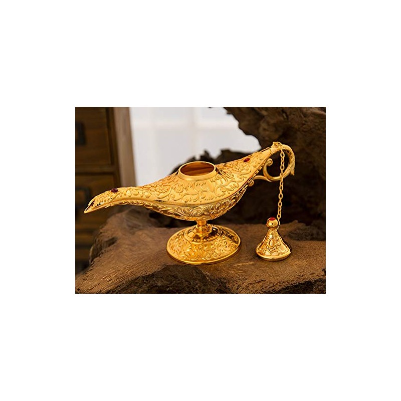 VOANZO Magic Aladdin, Retro Metal Fairy Tale Aladdin Magic Genie