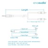 enoaudio Mogami 2534 Quad HiFi Y Audio Cable | Amphenol